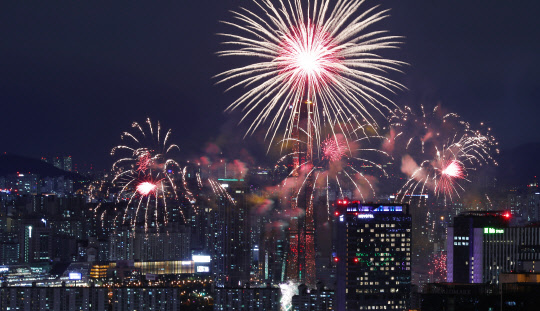 불꽃축제 미세먼지(사진=연합뉴스)